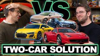 The Best Two-Car Solution LIVE NOW on Cars & Bids!