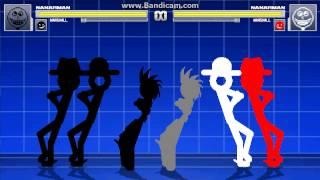 MUGEN: Nanarman, Marshall and Seinosuke intro
