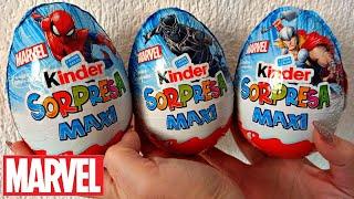 Новые MARVEL в Киндер Макси / Kinder Maxi МАРВЕЛ