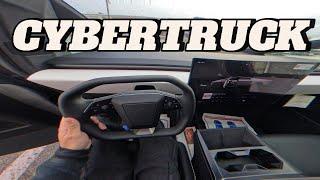 TESLA CYBERTRUCK TEST DRIVE!
