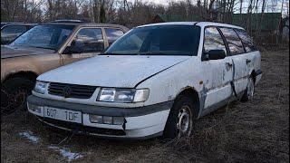 Starting Volkswagen Passat B4 After 8 Years + Test Drive