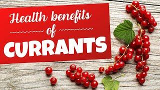 Health benefits of Currants and Blackcurrants: These berries are AMAZING for you!