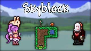 Terraria Skyblock Stream #1 (check playlist to see more episodes)