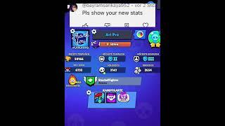 My new Stats #shorts#brawlstars #stats