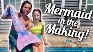 I turned my Goddaughter into a Mermaid! ‍️