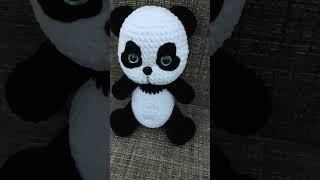 панда милый))#amigurumi #crochet #амигуруми #πλέξιμο #вязаниекрючком #панда #panda