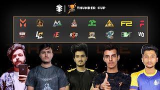 [Hindi] ESPORTS EMPIRE| THUNDER CUP| RIP, INDIAN TIGERS,MARCOS, ELEMENT, WALKOUT,4KING, OG, CRAWLERS