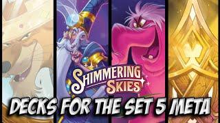 META DECKS FOR SHIMMERING SKIES - Disney Lorcana Day 0 Review - New Ink Pairings & Adaptations