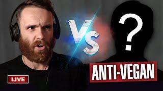 Anti-vegan Debates Me On Veganism Live