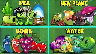 Random 20 Team PEA x NEW x WATER x MINT x ... - Who Will Win? - Pvz 2 Team Plant Battlez