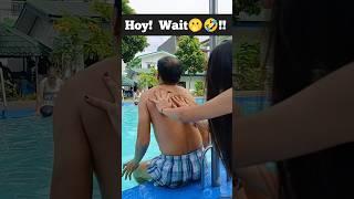 Oops!!#funnyshorts #swimming #swimmingpoolfun#viralvideoshorts#itsmorefuninValenzuela#Philippines