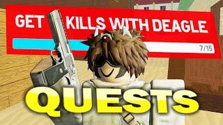 I added QUESTS to COUNTER BLOX