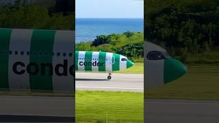 FIRST EVER A330 NEO TO GRACE GRENADA | CONDOR A330-941! #shorts #aviation #a330neo #subscribe #viral