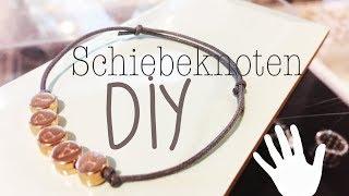 Schiebeknoten für Armbänder // DIY // PerlenReich