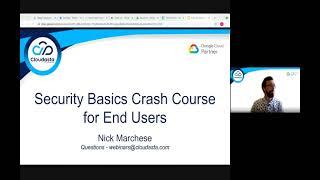 Security Basics Crash Course for End Users