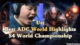 Uzi, Best ADC World Highlights - S4 World Championship