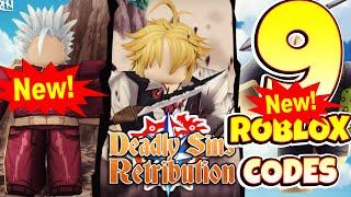 Deadly Sins Retribution, Roblox GAME, ALL SECRET CODES, ALL WORKING CODES