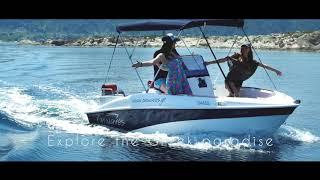 Diaporos island Chalkidiki by boat - On Waves Boat Rental