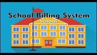 School Billing System Project in C