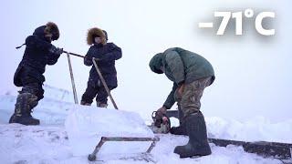 Where We Get Drinking Water at -71°C (-95°F)? Yakutia, Siberia