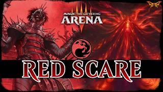 BEST NEW BURN | MTG Arena - Mono Red Aggro Burn Jank Combo DUSKMOURN Standard Deck