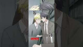 10+ Year Anime Age Gap 🫣 (boyslove) #shorts #blanime #ytviral #boyslove