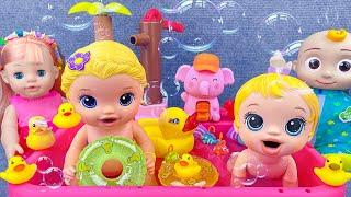 96 Minutes Satisfying with Unboxing Barbie Bathtub Toy, COCOMELON Collection ASMR 2 | Review Toys