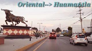 de Oriental a Huamantla ( Puebla - Tlaxcala ) #carretera136