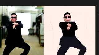 Gangnam Style - Speed Painting / Drawing