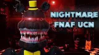NIGHTMARE PART 1-3 | FNAF : ULTIMATE CUSTOM NIGHT | Air Dry Clay Tutorial | Collab with ClayXY