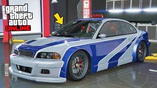 Ubermacht Sentinel GTR (BMW M3 GTR Most Wanted) | GTA 5 Vehicle Customization