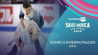 Scimeca Knierim/Frazier (USA) | Pairs Free Skating | Guaranteed Rate Skate America 2020 | #GPFigure