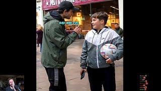 Vegan activist can't even debate a kid..