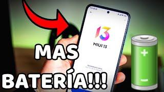 LA MEJOR MANERA!!! Ahorra BATERÍA en MIUI 13 ASI!!!