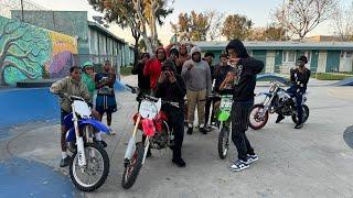 MRDIRTBIKEKID - I Discovered Some Insane Kids On Dirtbikes. (Watts California)