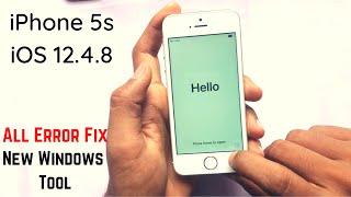 iPhone 5s iCloud Bypass iOS 12.5.1 [Windows] FREE