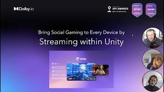 Bringing Social Gaming to Every Device with Unity and Dolby.io