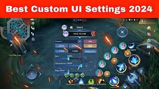 MLBB BEST CUSTOM UI SETTINGS 2024!