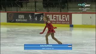 Tallinn Trophy 2020 Sofia Filippova.