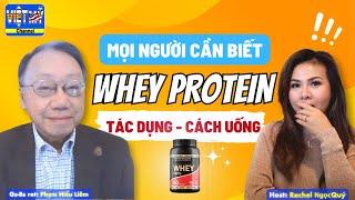#118 - Mọi người nên biết whey protein! Giải đáp sự hiểu lầm hại thận, dư Kali???