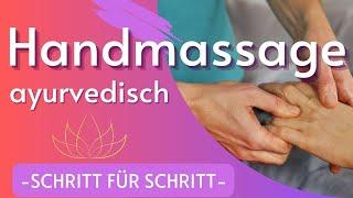 Handmassage: Gelenke stärken (Ayurvedische Anleitung) mit Sabine Steenbuck // Yoga Vidya