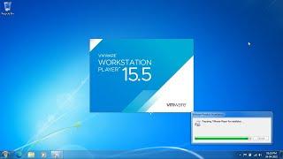 How to install VMware Workstation Player 15.5 in Windows 7