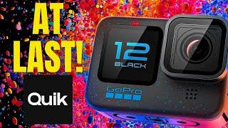 GOPRO HERO 12 BLACK: Quik app updates that will make your life easier