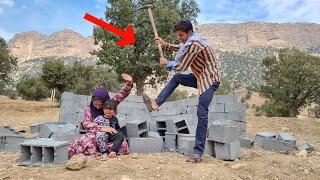 Conflict between the owner of the house and Behjat: building a dream house in the village