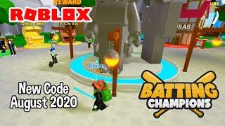 Roblox Batting Champions New Code August 2020