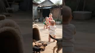 I've taken it secretly, run away quickly, funny videos, cute kids, naughty little tricks and treat