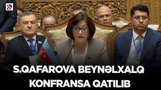 S.Qafarova beynəlxalq konfransa qatılıb