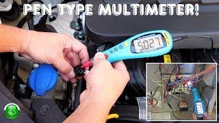 Pen Type Digital Multimeter(One Hand Operation)