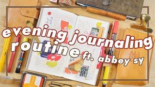 Evening Journaling Routine | Job's Journal x @AbbeySy