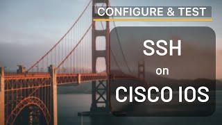 SSH on Cisco Router using GNS3: Configure and Test